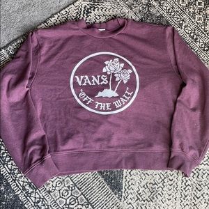 Vans long sleeve crew neck